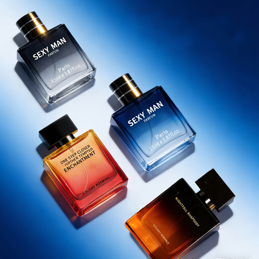 Woody Floral Perfume Set for Men (4 Bottles) 100ml